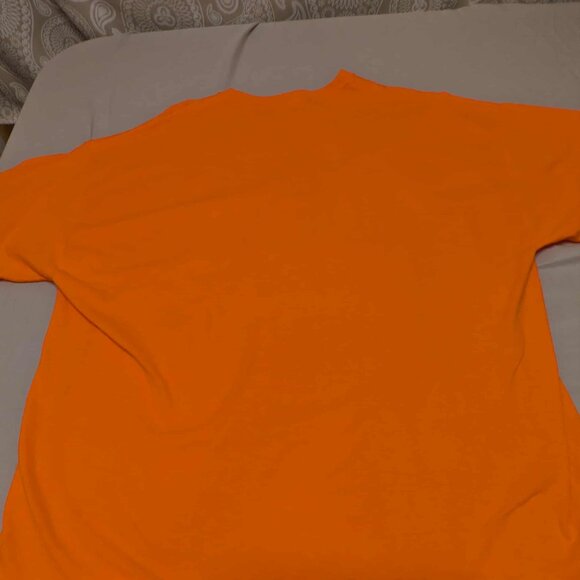 Madison Baumgardner Celebration Mens 2XL Not Licensed On a Gildon Orange Cotton - Picture 8 of 9